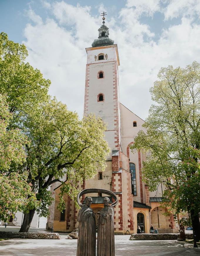 Alure Residences 10 - 24H Self Check-In & Private Parking Next To The Apartment Building Included, City Center Right On Snp Square In A Quiet Passage, New Building, Best Deal In Town Banská Bystrica Exterior foto